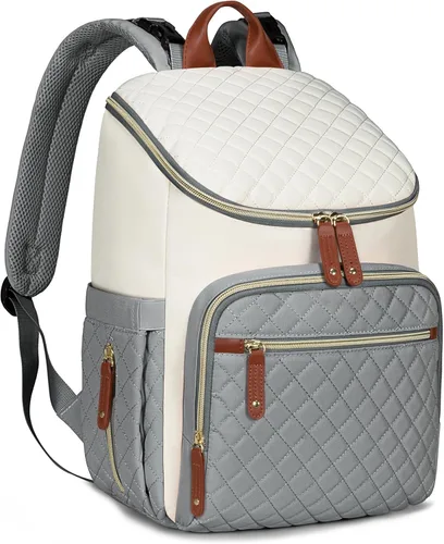 Miniatura 8 de LOVEVOOK Mochila para Pañales de Gran Capacidad con Cambiador Portátil, Mochila de Viaje Multifunción para Bebé Leche