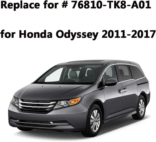 Miniatura 5 de 76810-TK8-A01 Conjunto de boquillas de limpiaparabrisas ajustables Premium para Honda Odyssey 2011 2012 2013 2014 2015 2016 2017, repuesto directo