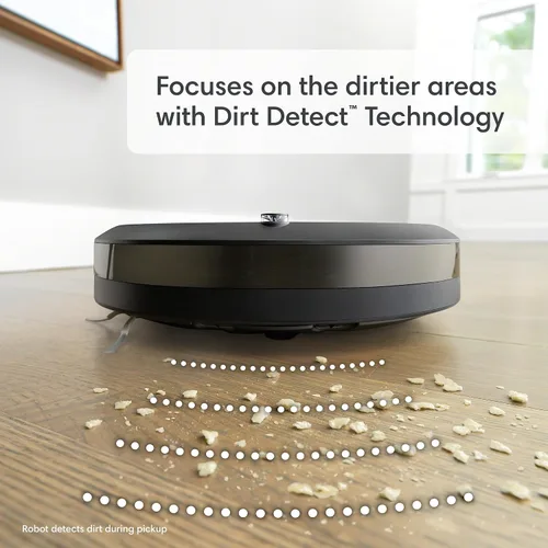 Miniatura 6 de iRobot Roomba Combo i3+ (3574) Robot aspirador y trapeador – Auto-vaciado hasta 60 días, limpieza por habitación con mapeo inteligente, cepillos