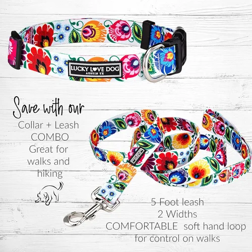 Miniatura 5 de Lucky Love Dog - Collar para perras pequeñas, medianas y grandes, parte de la compra se dona a rescates, diseño Ladybird, talla XS Collar