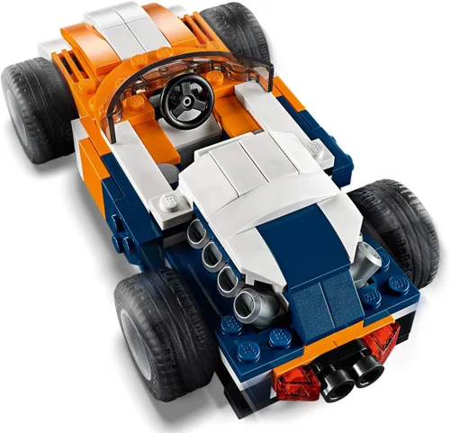 Miniatura 7 de LEGO Creator 31089 Sunset Track Racer 31089 - Kit de construcción (221 piezas)