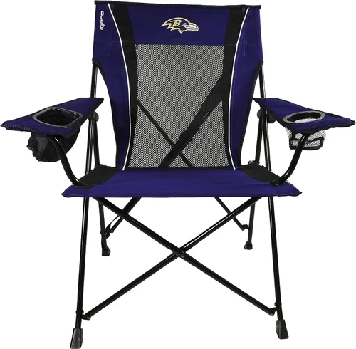 Miniatura 4 de Kijaro Silla Plegable Sports Fan, 26" L x 35.5" W x 37" H, Baltimore Ravens