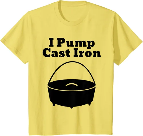 Miniatura 72 de I Pump - Camiseta de hierro fundido para cocinar al horno holandés