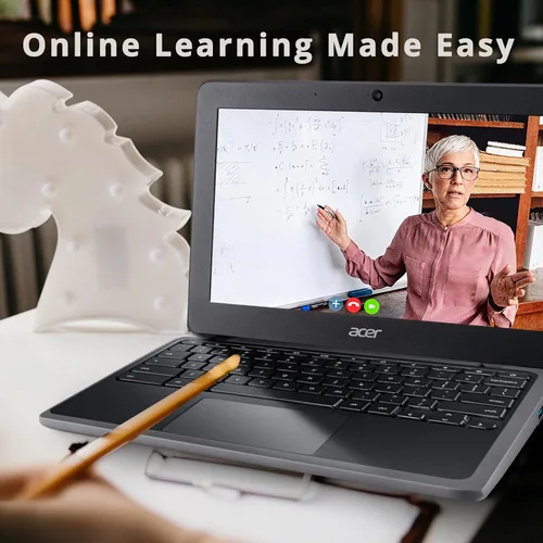 Miniatura 5 de acer Laptop Chromebook 311 HD IPS de 11.6 pulgadas, Intel Celeron N4020, 4 GB de RAM LPDDR4, 32 GB eMMC, gráficos Intel UHD 600, Wi-Fi 5, cámara HD