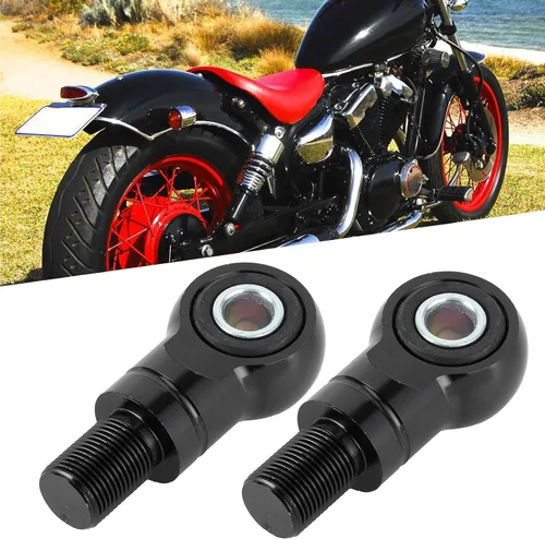 Miniatura 3 de Fydun Par de amortiguadores de aire traseros de 0.394 pulgadas con agujero de 0.394 in, amortiguadores de altura para motocicleta ATV todoterreno