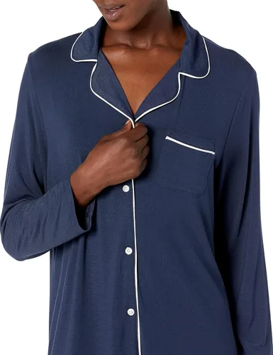 Miniatura 3 de Tienda Essentials Camisón con ribete para mujer disponible en tallas extragrandes