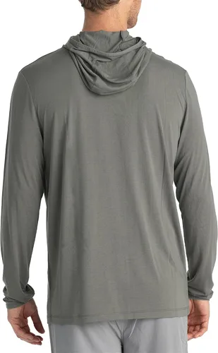 Miniatura 34 de Free Fly Sudadera ligera con capucha para hombre, con protección solar UPF 20+ para hombre, transpirable, manga larga, para pesca
