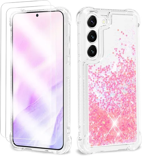 Miniatura 72 de Funda con purpurina para Samsung Z Flip 3, a prueba de golpes, funda de TPU transparente con purpurina líquida para Samsung Z Flip 3 para mujer