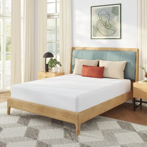 Miniatura 17 de MLILY Colchón Full en una caja, colchones de 6 pulgadas para cama de plataforma cama doble tamaño litera, espuma viscoelástica firmeza media