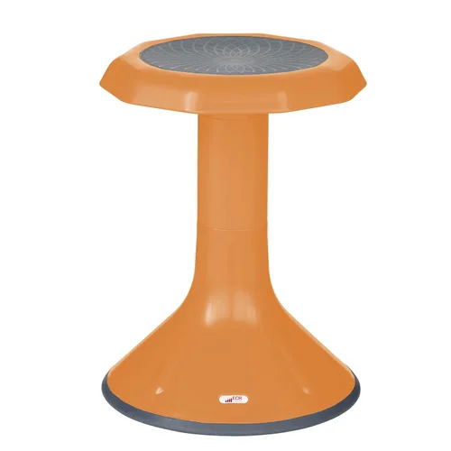 Miniatura 12 de ECR4Kids ACE Active Core Engagement Taburete Tambaleante, Altura del Asiento de 18 Pulgadas, Asientos Flexibles, Negro