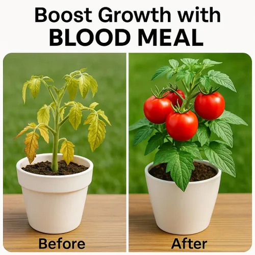 Miniatura 4 de 𝐌𝐄𝐉𝐎𝐑 𝐕𝐄𝐍𝐃𝐄𝐃𝐎𝐑 Fertilizante orgánico de harina de sangre de Gardenera - 12-0-0 NPK - Fuente de alimento vegetal 100% natural de nitrógeno