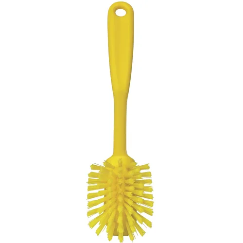 Miniatura 2 de Vikan 42376 Cepillo, plato, raspando borde, med, 11 ", PP/PBT, amarillo