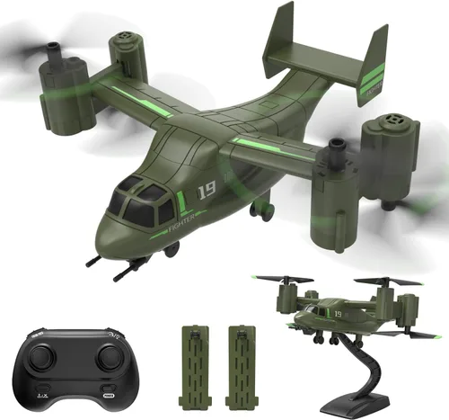 Miniatura 9 de Dron LM19-A con cámara HD para principiantes, avión de control remoto de video en vivo WiFi, avión RC fácil y listo para volar, juguete de regalo RC
