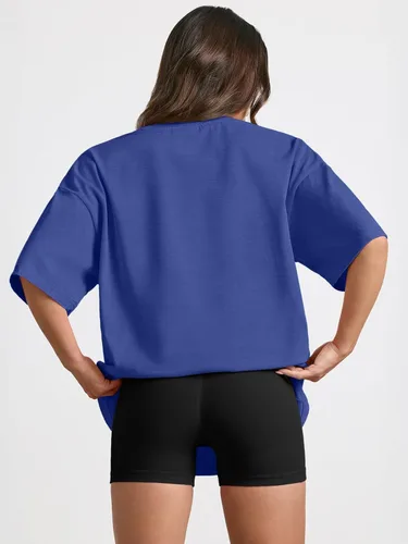 Miniatura 141 de Trendy Queen - Camisetas de entrenamiento de moda para mujer, camisetas atléticas de manga corta para verano y primavera, disponibles en tallas