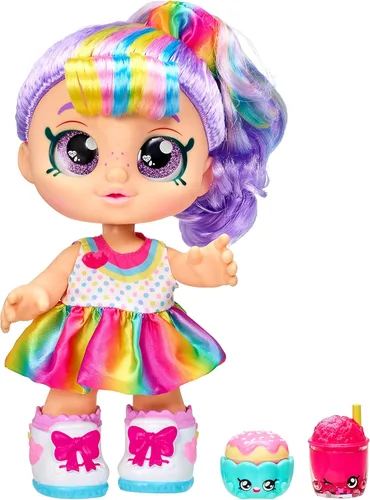 Miniatura 11 de Kindi Kids Aromática Sisters Pawsome Royal Family - Muñeca de Juego Preescolar de 10": Tiara Sparkles, Baby Kindi de 6.5": Teenie Tiara, y Kindi