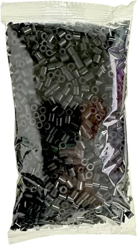 Juego de cuentas de fusible, 2,000 piezas de 0.197 in, cuentas de hierro para planchar, fusión, juego de manualidades