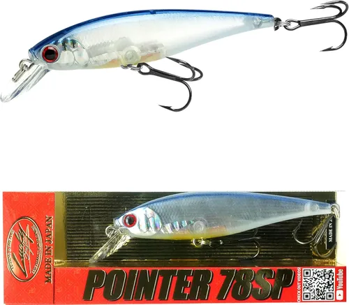 Miniatura 20 de Señuelos de pesca LUCKY CRAFT Pointer 78SP, señuelos de lubina y trucha de agua dulce de 3", suspensión de 4 pies a 5 pies de profundidad, Jerkbait