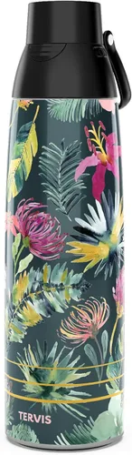 Miniatura 29 de Tervis Traveler - Vaso aislado de triple pared Sara Berrenson de algas marinas profundas mantiene las bebidas frías y calientes, 20 onzas, acero