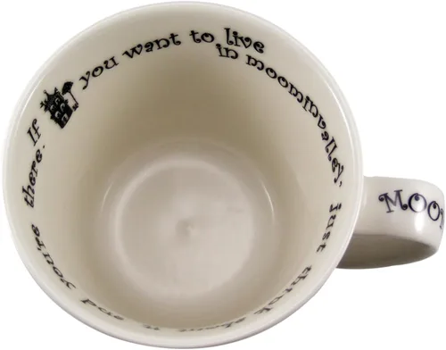 Miniatura 6 de 山加商店 Yamaka Shoten MOOMIN MM321-36 Nueva Taza de Sopa de Porcelana Bon (Taza de Sopa), Negro y Blanco, Aprox. φ4.1 x 3.3 pulgadas (105 x 85 mm)