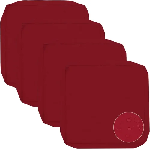 Miniatura 19 de Sqodok - Fundas para cojines de patio de 18 x 18, fundas impermeables para cojines de exterior de repuesto, 2 unidades, fundas para asientos