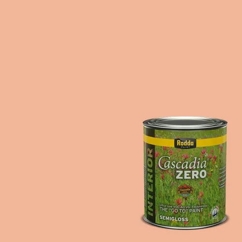 Miniatura 147 de Rodda Paint CASCADIA ZERO - Pintura e imprimación semibrillante para interiores en uno, 1 galón, azul huevo huevo azul