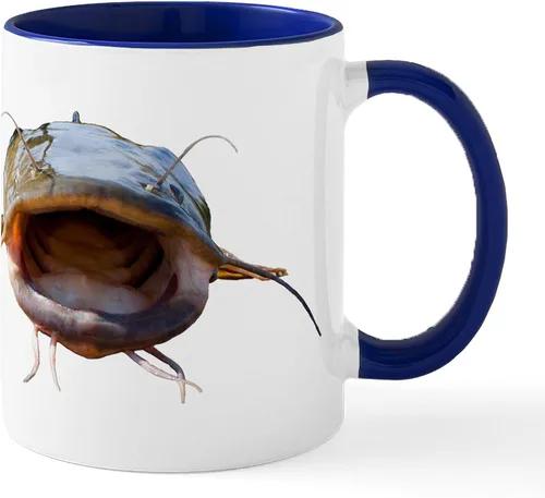 Miniatura 26 de CafePress Bigmouth Flathead - Taza de café de cerámica (11.0 fl oz)