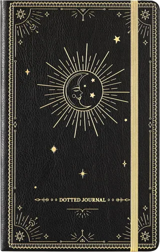 Miniatura 24 de Artfan Cuaderno/diario a rayas – Cuaderno clásico de piel sintética de papel grueso de alta calidad con bolsillo + separadores de páginas, regalos