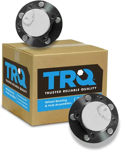 Miniatura 200 de TRQ Juego de buje y rodamiento trasero de 2 piezas compatible con Audi TT 2000-2006 TT Quattro, Volkswagen Beetle 1998-2010, Golf 1998-2005, Jetta