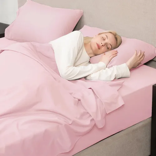 Miniatura 5 de Mejoroom Juego de sábanas tamaño individual – Sábanas individuales de Hotel Collection – Sábanas y fundas de almohada con sábana bajera de bolsillo