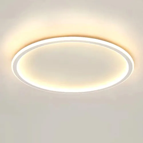 Miniatura 20 de Lámpara de techo LED regulable de montaje empotrado, lámpara de techo empotrada redonda moderna de 12 pulgadas con ajuste de aplicación, lámpara