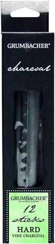 Miniatura 7 de Grumbacher Carbón de vid, suave, 12/paquete (V4112)