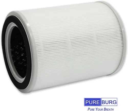 Miniatura 5 de PUREBURG Filtro de repuesto TPAP001 compatible con el purificador de aire TOPPIN Comfy Air C2, paquete de 2 unidades de carbón activado H13 True