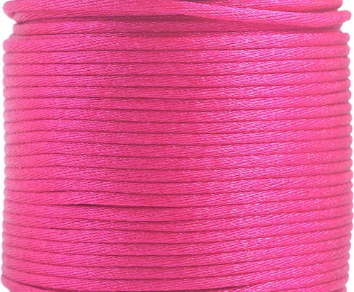 Miniatura 143 de KONMAY 80 Yardas 1.0mm Cordón Rattail de Nylon Satén Seda Trim Hilo para Cuentas para Nudos Chinos, Kumihimo, Trabajo con Cuentas, Macramé, 2-Azul