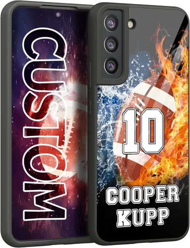 Miniatura 9 de Personalized Football Name and Number Design Your Own Rubber Cover for Galaxy A16/A15/A25/A14/A54/A53 for Samsung A case