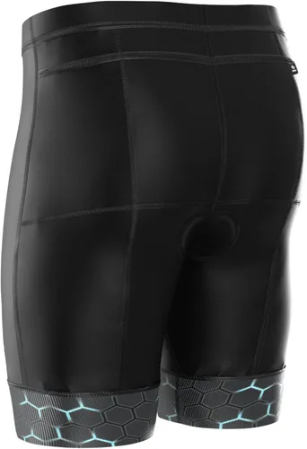 Miniatura 2 de Pantalones cortos de triatlón para hombre Pantalones cortos de triatleta 4 bolsillos FRT 8 pulgadas Swim Bike Tri Shorts para hombre