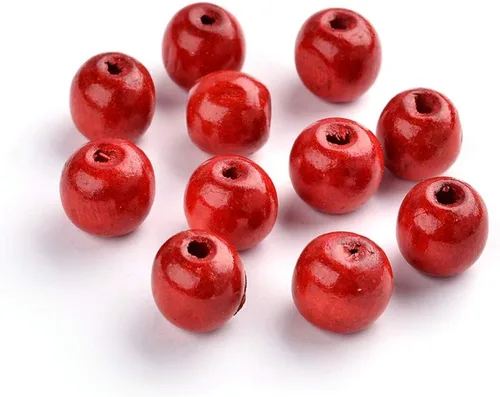 Miniatura 23 de Craftdady 200 cuentas espaciadoras redondas de madera natural negra de 0.394 pulgadas (0.394 in), cuentas sueltas para manualidades, joyería