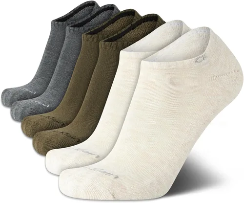 Miniatura 93 de Calvin Klein Calcetines para hombre, mezcla de algodón, acolchados, sin talla, forro de calcetines atléticos (6 unidades)