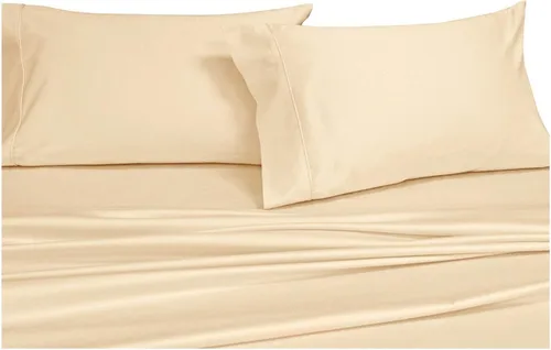 Miniatura 6 de Sateen Solid Sheets - Juego de sábanas de 600 hilos y 3 piezas, 100% algodón, bolsillo profundo, tamaño individual extra largo, color azul