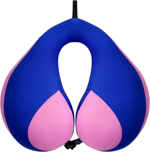 Miniatura 7 de MOOB Almohada de viaje para niños, almohada de apoyo para la cabeza, el cuello y la barbilla en forma de U, artículos esenciales para dormir