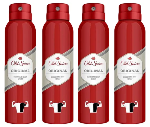 Miniatura 4 de Old Spice Spray corporal desodorante, aroma original, 4.73 onzas (paquete de 6)