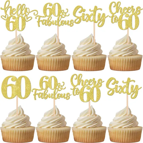 Miniatura 92 de 30 piezas de adornos para cupcakes de 12 cumpleaños feliz, brillantes doce, hola 12, felicitaciones a 12 años, adornos para cupcakes, 12