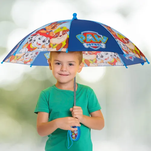 Miniatura 2 de Nickelodeon Paraguas para niños, Paw Patrol para niños pequeños y niños pequeños para niños de 3 a 6 años, Azulclaro