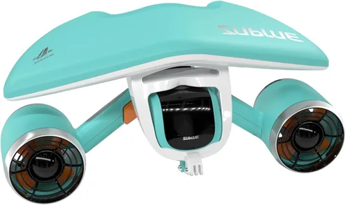 Miniatura 13 de Sublue Mix - Patineta submarina con soporte para cámara de acción, 30 minutos, 22lbf, 131 pies, impermeable, motores duales, para deportes