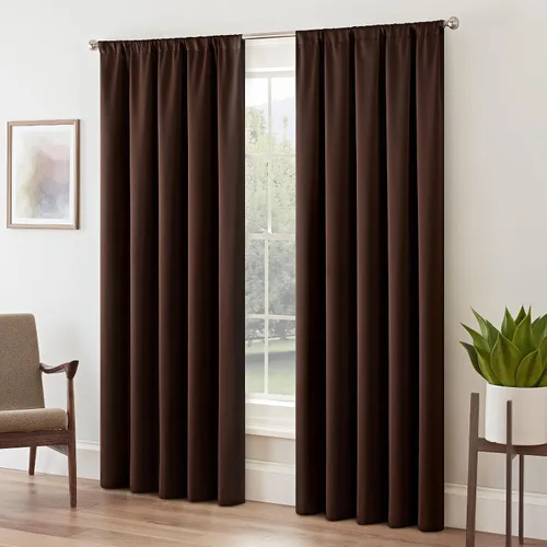 Miniatura 14 de Eclipse Cortina Sólida Thermapanel para Oscurecer la Habitación con Bolsillo para Barra, Cortina de Ventana para Dormitorio y Sala de Estar