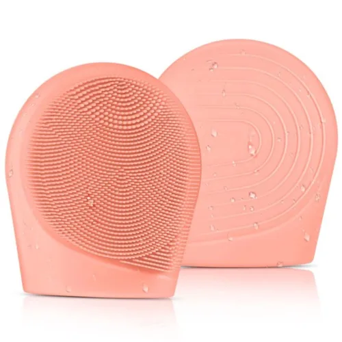 Cepillo de limpieza facial de silicona, cepillo exfoliante manual, ultra higiénico, impermeable, cepillo facial para exfoliación de la piel,