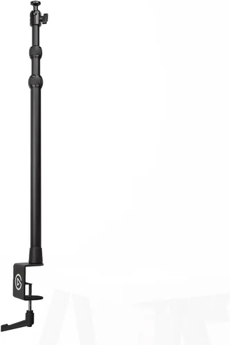 Elgato Master Mount L - Abrazadera de escritorio premium con poste extensible hasta 125cm/49in y rosca de 1/4 de pulgada para montar luces, cámaras