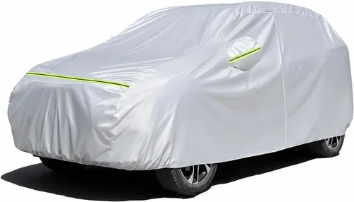 Miniatura 10 de Favoto Funda Impermeable para Automóvil para Todo Clima para Automóviles, 6 Capas de Servicio Pesado para Exteriores Protección contra Lluvia Polvo