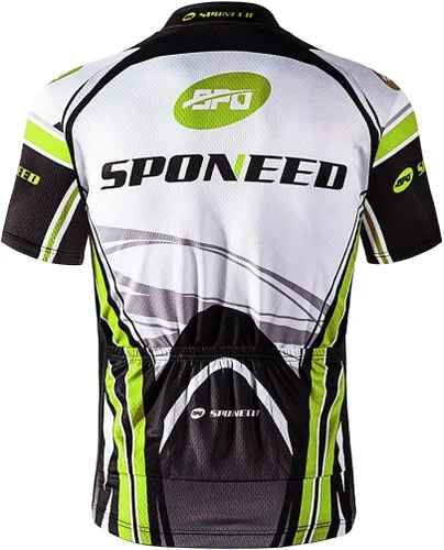 Miniatura 2 de sponeed - Jerséis de ciclismo para hombre, tops, camisas de ciclismo, manga corta, atuendo de ciclismo, chaqueta de ciclismo de cierre completo