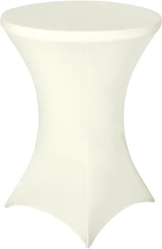 Miniatura 23 de FestiCorp Cubierta de Mesa de Spandex, Manteles Ajustados para Cóctel, Cubiertas de Mesa Redondas Elásticas Highboy para Fiesta, DJ, Bar, Boda, Rosa