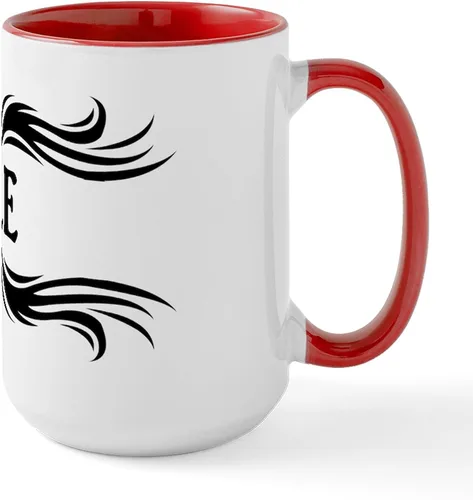 Miniatura 9 de CafePress Taza de café de cerámica extra grande de 15 oz (15.0 fl oz) con bandera de Chile
